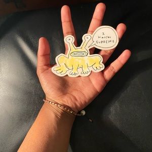 Supreme X Daniel Johnston sticker